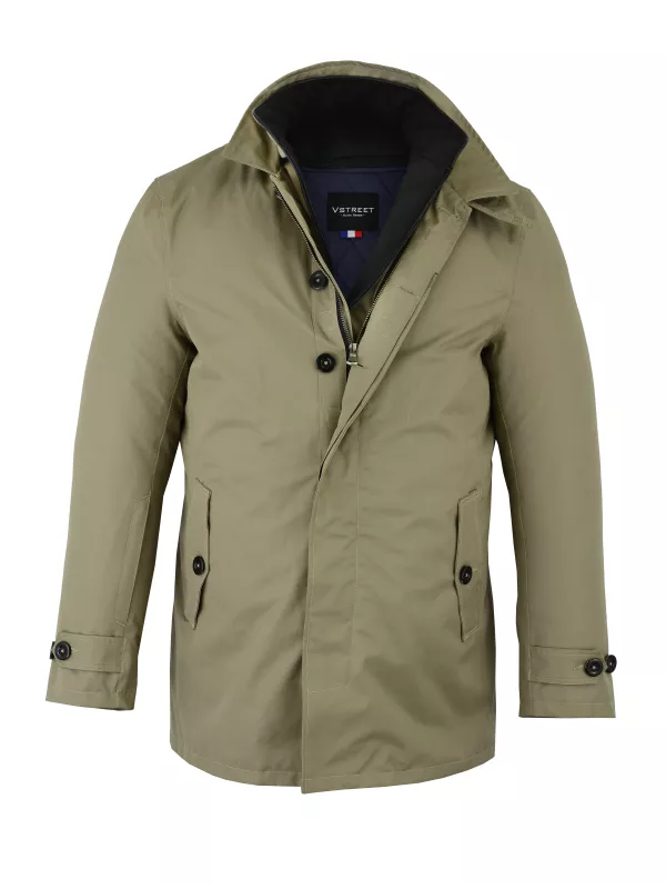 Veste Vstreet Trench Coat Beige