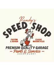 T-Shirt Speed Shop - Age Of Glory