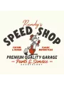 T-Shirt Speed Shop - Age Of Glory