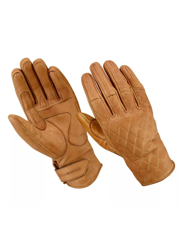 Guantes ORIGINAL DEL CONTROLADOR - LA acolchado? COGNAC