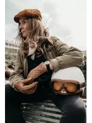 Luvas Original Driver - Le Matelassé Camel
