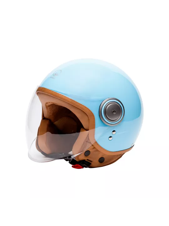 Vintage Jet Motorradhelm Elements -Mârkö Blue