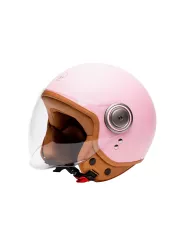 Elements Open Face Helmet - Marko (Pink Matt)