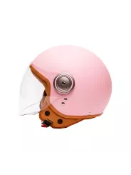 Elements Open Face Helmet - Marko (Pink Matt)