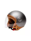Vintage casco del motociclo Jet ELEMENTI MAT TITAN -MARKÖ