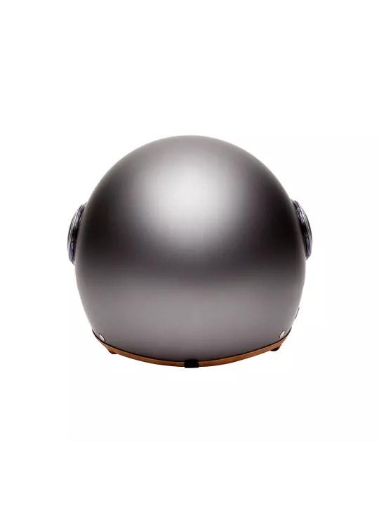 Vintage casco de moto Jet ELEMENTOS MAT TITAN -MÂRKÖ