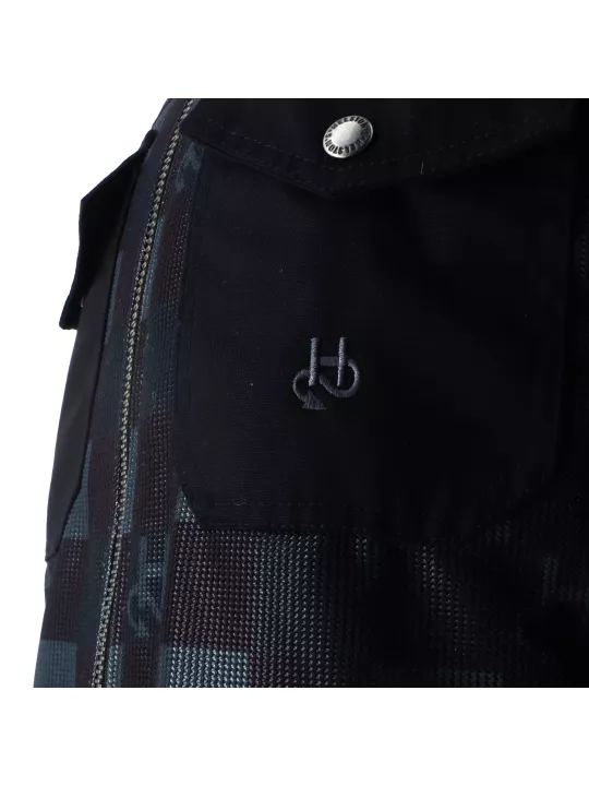 Chemise wood Air Canvas-Mesh - Helstons
