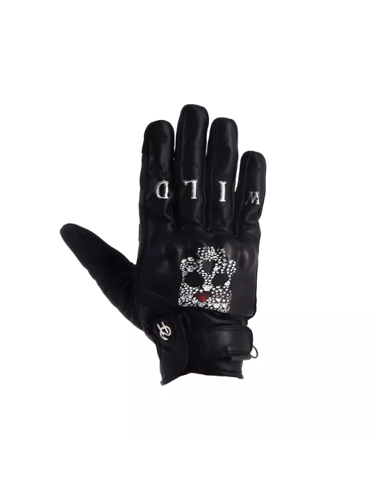 Gants Skull Ete Cuir - Helstons