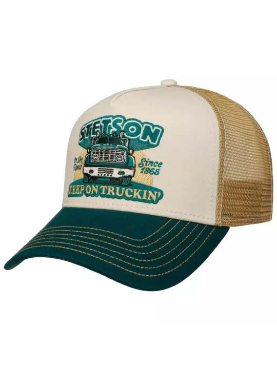 Casquette Trucker Cap Keep On Trucking - Stetson