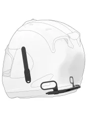 10U For ARAI Full Face Helmet - Sena