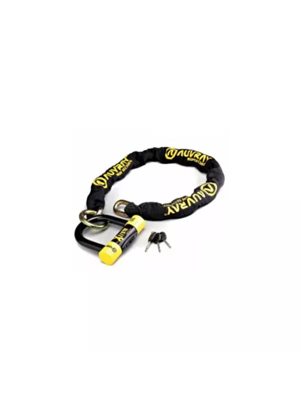 Antivol Chaine Xtrem Medium Lasso D. 13,5 L. 120 Sra - Auvray