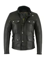 Le Monte Carlo Lederjacke (Schwarz) - Original Driver