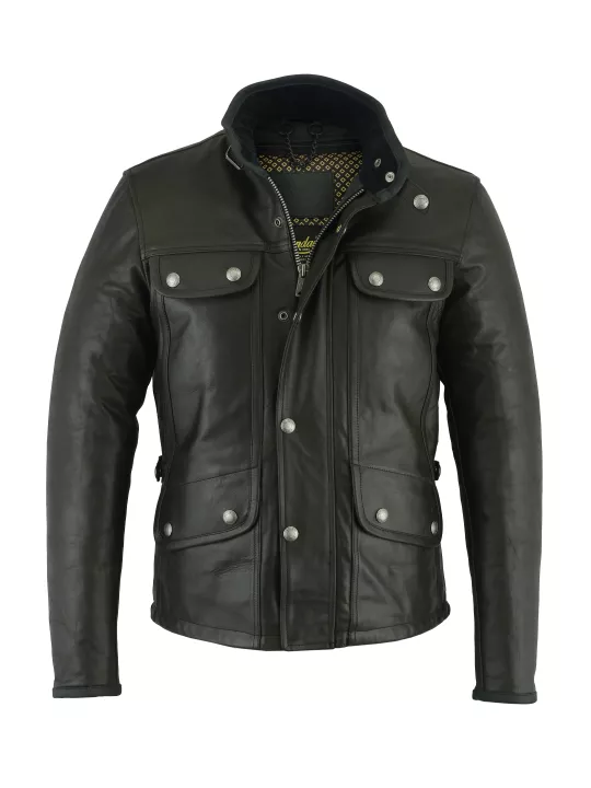 Le Monte Carlo Lederjacke (Schwarz) - Original Driver