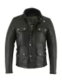 CHAQUETA DE CUERO MONTECARLO (Negro) - Controlador original