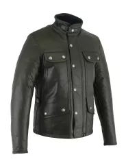 Le Monte Carlo Lederjacke (Schwarz) - Original Driver