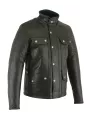 CHAQUETA DE CUERO MONTECARLO (Negro) - Controlador original