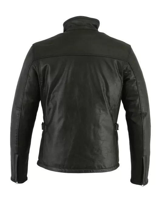 CHAQUETA DE CUERO MONTECARLO (Negro) - Controlador original