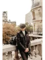 CHAQUETA DE CUERO MONTECARLO (Negro) - Controlador original