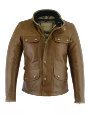 Blouson Le Monte Carlo Leder (Cognac) - Original Driver