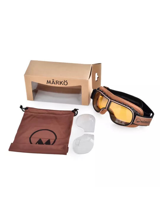 Masque B3 Goggle Replica - Mârkö (Marron)