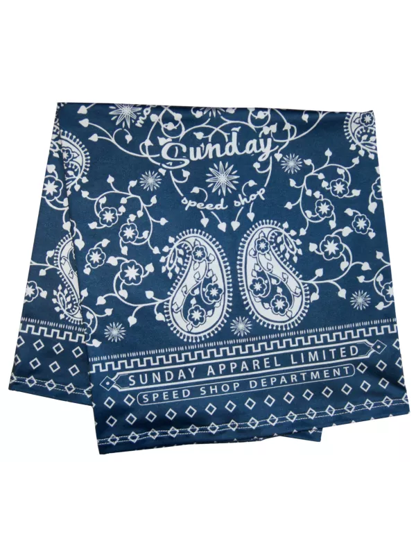 Scarf Heritage Blue - Sunday Speedshop