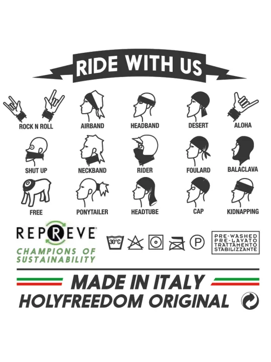 Tour De Cou Tabarro Repreve - Holy Freedom