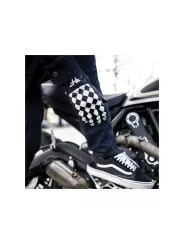 Gants Bullit Noir/Blanc - Holy Freedom
