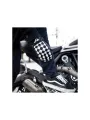 Gants Bullit Noir/Blanc - Holy Freedom