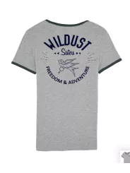 Camiseta mujer WILDUST - Marine retro