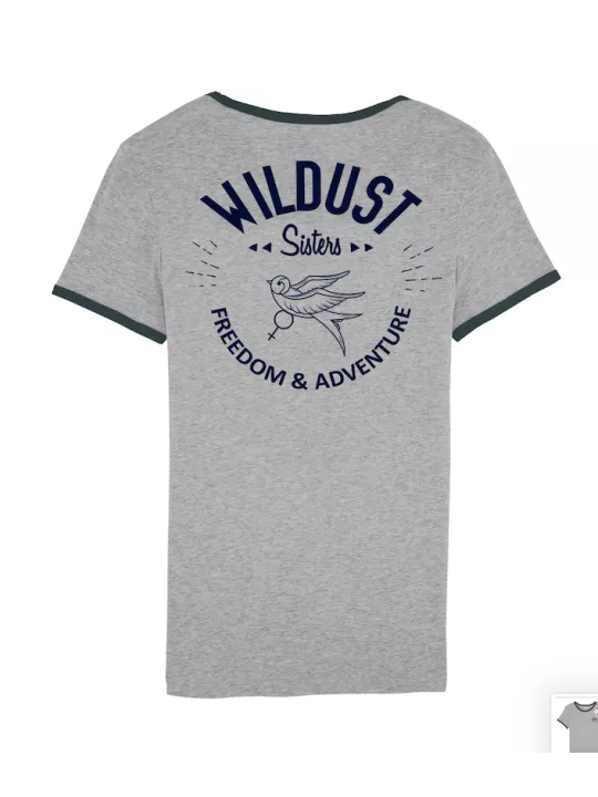 Camiseta mujer WILDUST - Marine retro