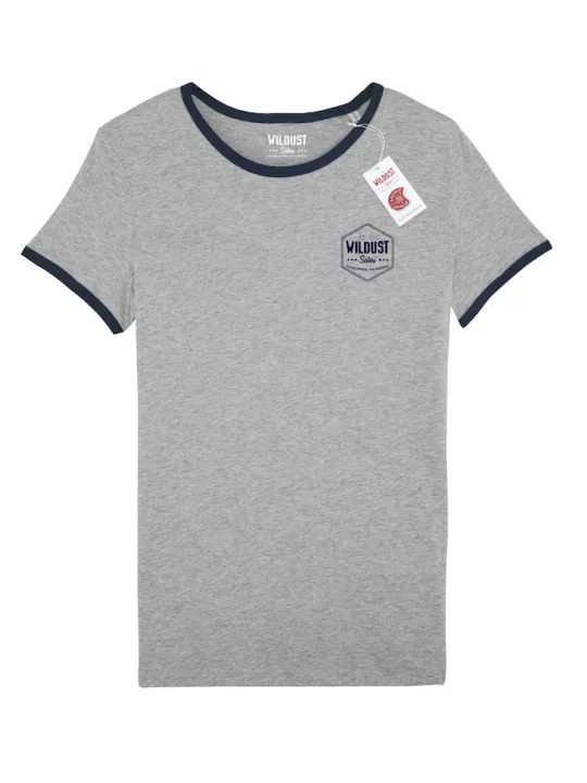 Camiseta mujer WILDUST - Marine retro