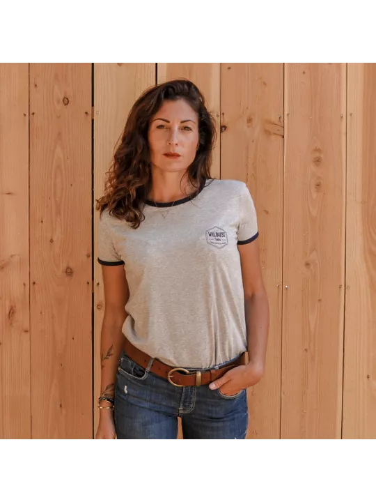 Camiseta mujer WILDUST - Marine retro