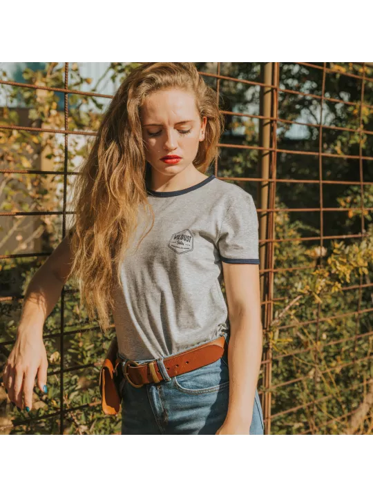 Camiseta mujer WILDUST - Marine retro