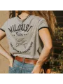 Tshirt Femme Wildust - Rétro Marine