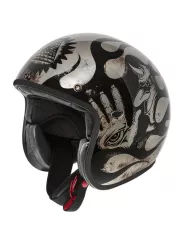 Motorradhelm JET LITTLE BD TITATIUM - PREMIER