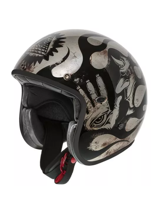 Casque Moto Jet Le Petit Bd Titatium - Premier