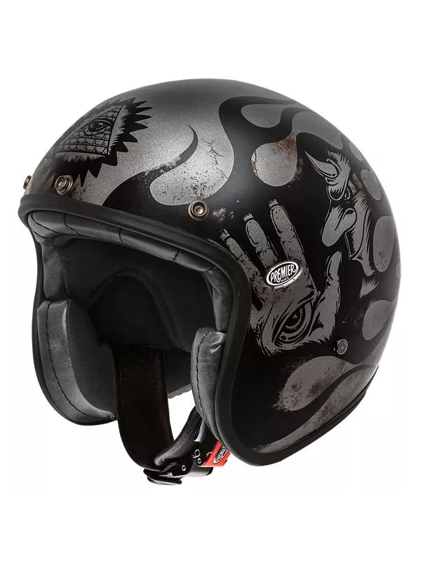Casque Moto Jet Le Petit Bd17Bm - Premier