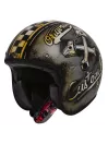 Casque Moto Jet Le Petit Op9Bm Deco - Premier
