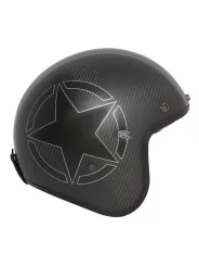 Motorradhelm JET LITTLE STAR CARBON BM - FIRST