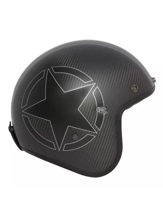 Casque Moto Jet Le Petit Star Carbon Bm - Premier