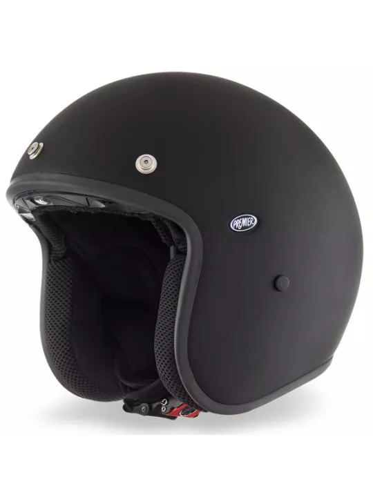 Casque Moto Jet Le Petit U9Bm Noir Mat - Premier