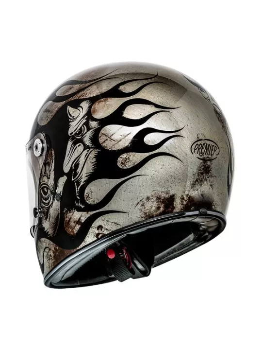 Casque Moto Integral Trophy Bd Titanium - Premier