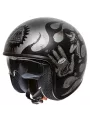 VINTAGE MOTO CASCO JET BD17BM DECO - PRIMA