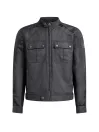 Temple Tec Nylon Schwarze Jacke - Belstaff