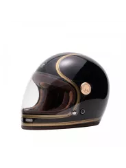 Casque Integral Full Moon - Mârkö (Noir/Or)