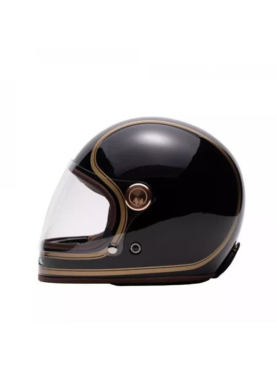 Casque Integral Full Moon - Mârkö (Noir/Or)