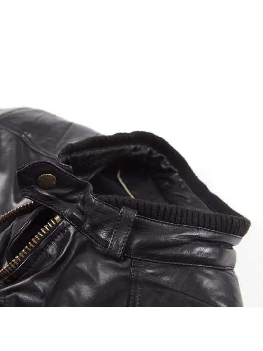 Blouson Cruiser Cuir Rag - Helstons