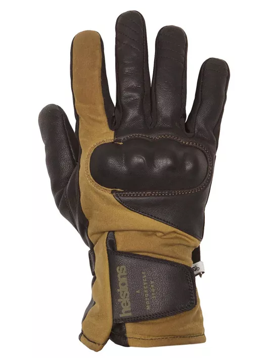 GUANTES CURTIS HIVIERNO PIEL-TEJIDO Wax-HELSTONS