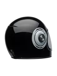 Capacete Bullitt Dlx Bolt Gloss Black/Branco - Bell
