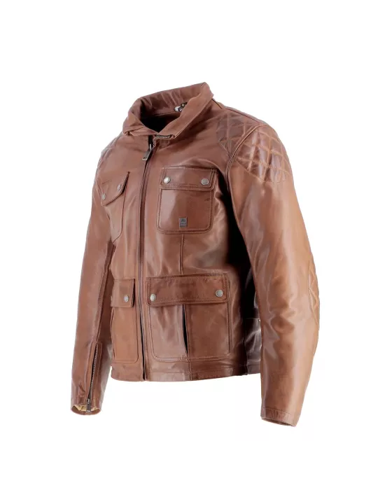 Chaqueta de cuero Hunt - Helstons